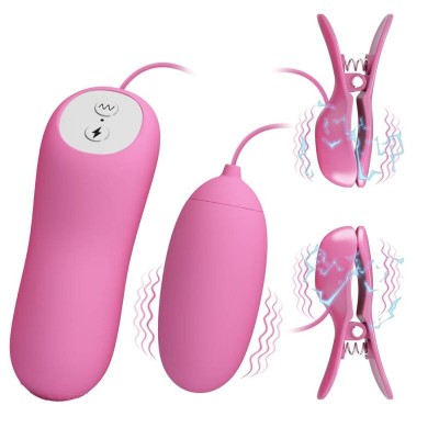 BONITO AMOR - CHOQUE ELÉTRICO E VIBRO-BALAS ROSA - D-233391 - Dona Pimenta