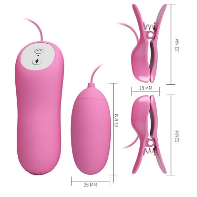 BONITO AMOR - CHOQUE ELÉTRICO E VIBRO-BALAS ROSA - D-233391 - Dona Pimenta