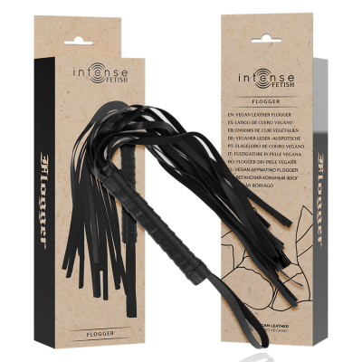 FETICHE INTENSO - FLOGGER DE COURO VEGANO - D-236014 - Dona Pimenta