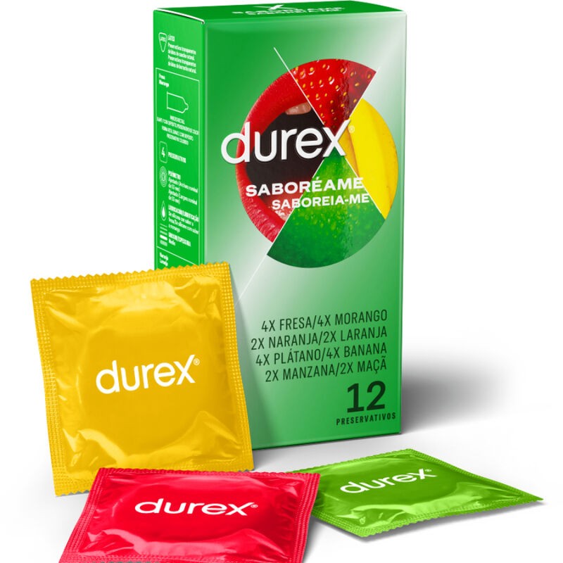 DUREX - SABOREAME 12 UNIDADES - D-194984 - Dona Pimenta