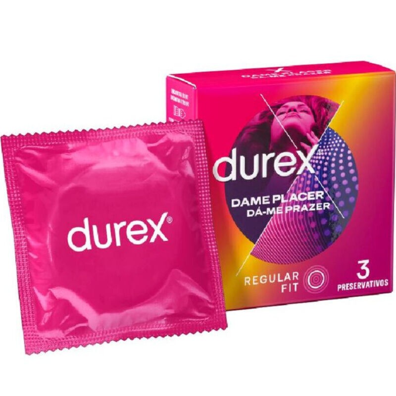 DUREX - PLACADOR DAME 3 UNIDADES - D-195462 - Dona Pimenta