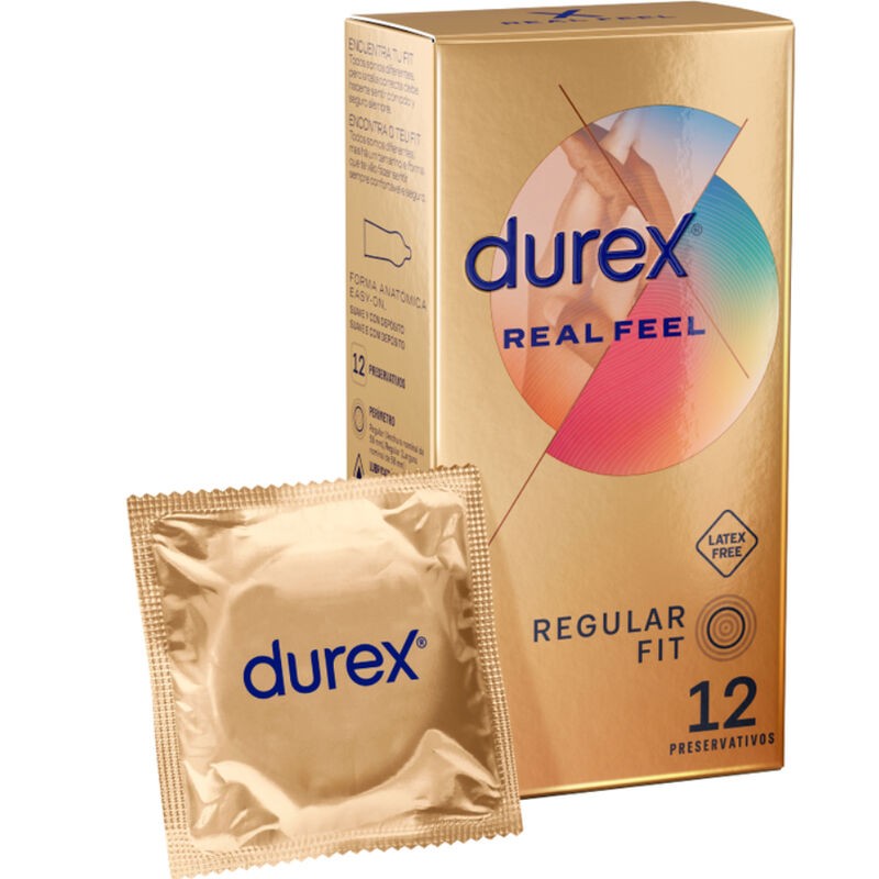 DUREX - SENSAÇÃO REAL 12 UNIDADES - D-202787 - Dona Pimenta