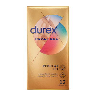 DUREX - SENSAÇÃO REAL 12 UNIDADES - D-202787 - Dona Pimenta