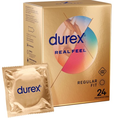 DUREX - SENSAÇÃO REAL 24 UDS - D-202788 - Dona Pimenta