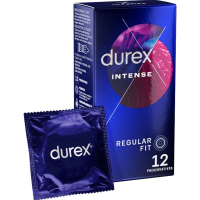 DUREX - ORGÁSMICO INTENSO 12 UNIDADES - D-211756 - Dona Pimenta