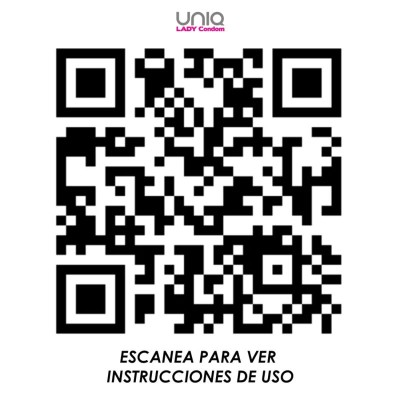 UNIQ LADY CONDOM Preservativos femininos sem látex com cinta liga 3 unidades - D-215002 - Dona Pimenta