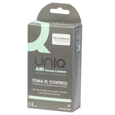 UNIQ AIR SEM LÁTEX CONDOMÍNIO FEMININO 3 UNIDADES - D-222263 - Dona Pimenta