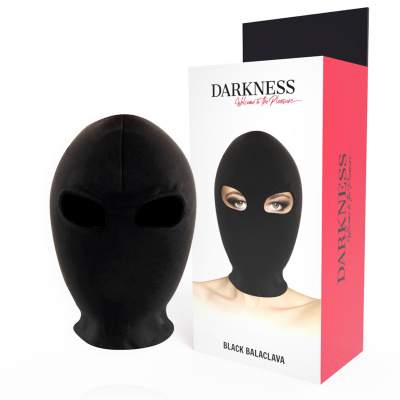 DARKNESS SUBMISSION MASK BLACK - D-221148 - Dona Pimenta