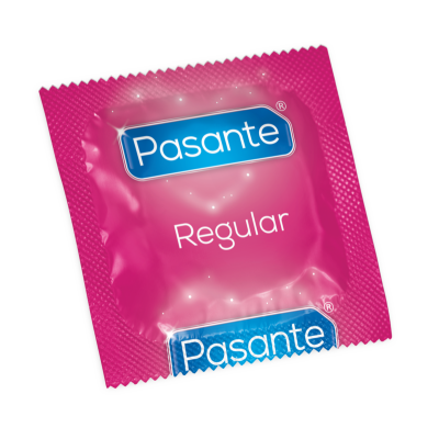 PASANTE REGULAR CONDOMS 12 PACK - D-225476 - Dona Pimenta