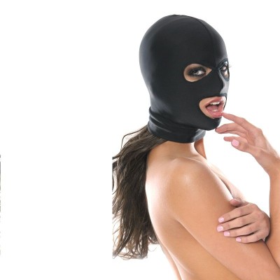 FETISH FANTASY SPANDEX 3 HOLE HOOD - PD3855-01 - Dona Pimenta