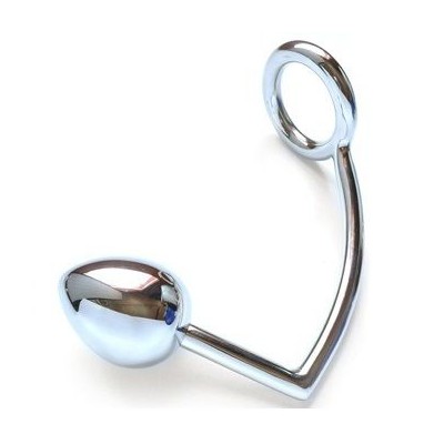 ANEL DE METALHARD COCK COM ANAL BEAD 40MM - D-205360 - Dona Pimenta