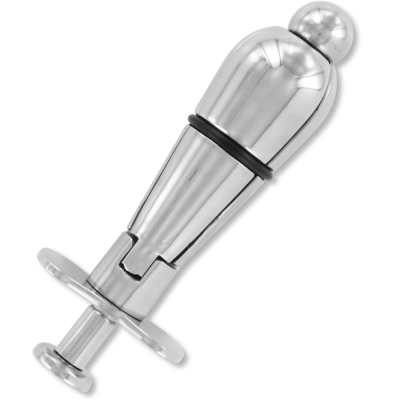 METAL HARD PLUG ANAL METALICO CON BLOQUEO - D-219432 - Dona Pimenta