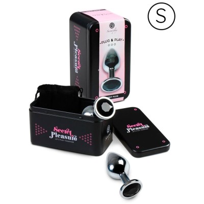 SECRETPLAY ANAL PLUG NEGRO S - D-221368 - Dona Pimenta