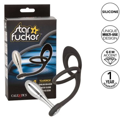 CALIFORNIA EXOTICS STAR FUCKER TEARDROP PLUG - D-233087 - Dona Pimenta