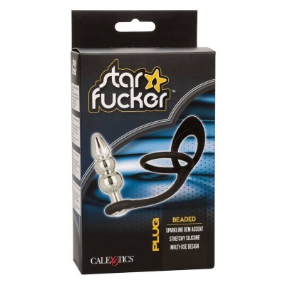 CALIFORNIA EXOTICS STAR FUCKER BEADED PLUG - D-233088 - Dona Pimenta