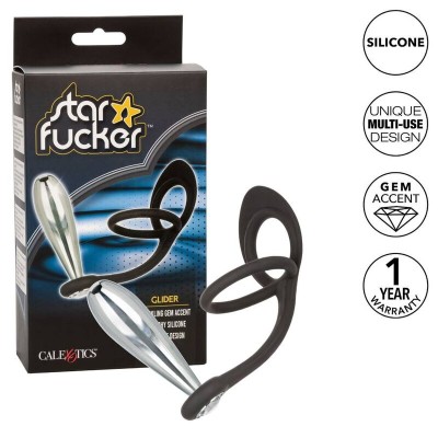 CALIFORNIA EXOTICS STAR FUCKER GLIDER PLUG - D-233091 - Dona Pimenta