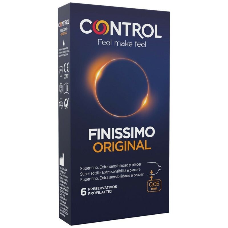 CONTROL FINISSIMO ORIGINAL 6 UNITS - D-228814 - Dona Pimenta