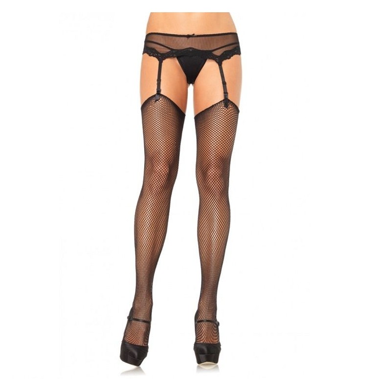 MEIAS LEG AVENUE - 9020 BLACK - Dona Pimenta