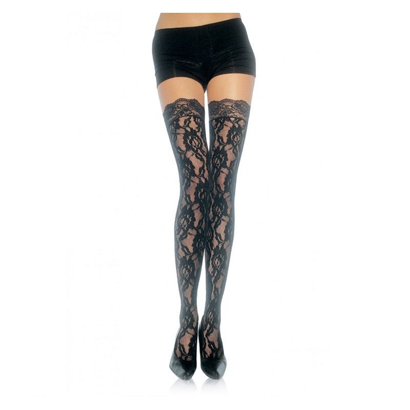 MEIAS LEG AVENUE - 9762 BLACK - Dona Pimenta