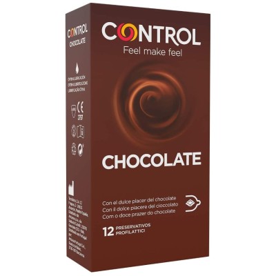 CONTROL ADAPTA CHOCOLATE CONDOMS 12 UNITS - D-194284 - Dona Pimenta