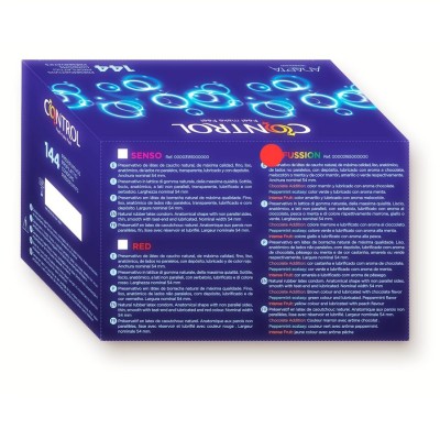 CONTROL ADAPTA FUSSION CONDOMS 144 UNITS - D-197836 - Dona Pimenta