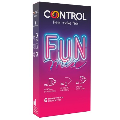 CONTROL FEEL FUN MIX  6 UDS - D-203161 - Dona Pimenta