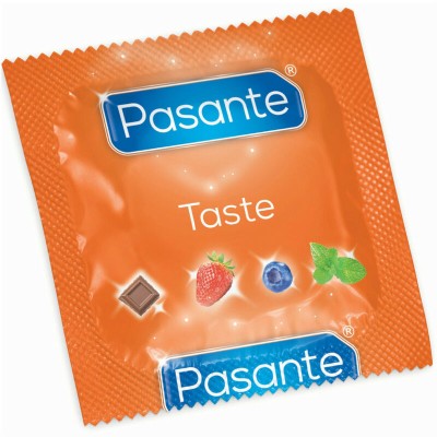 PASANTE - SACO DE PRESERVATIVOS SABOR HORTELÃ 144 UNIDADES - D-236441 - Dona Pimenta