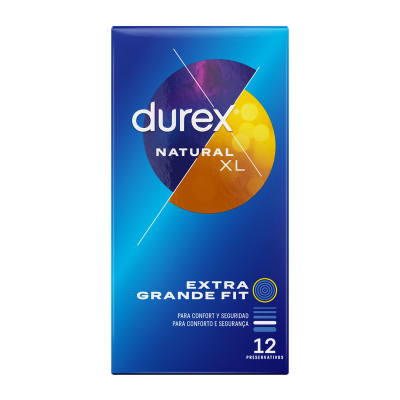 DUREX - NATURAL XL 12 UNIDADES - D-194989 - Dona Pimenta