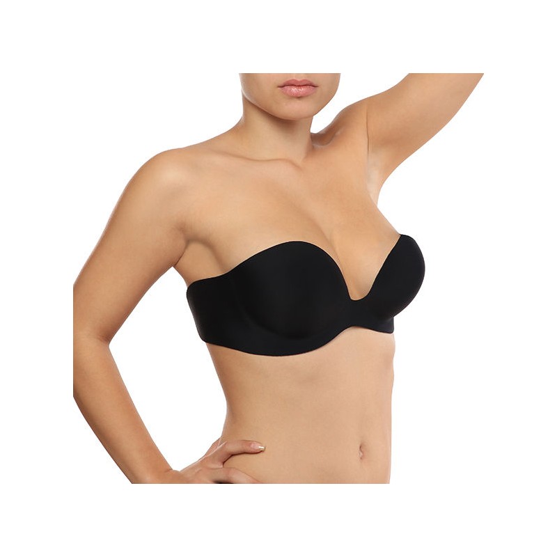 BYE BRA GALA BRA CUP A BLACK - D-218344 - Dona Pimenta