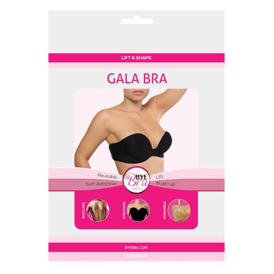 BYE BRA GALA BRA CUP A BLACK - D-218344 - Dona Pimenta