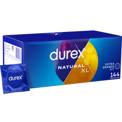 DUREX - EXTRA GRANDE XL 144 UNIDADES - D-202794 - Dona Pimenta