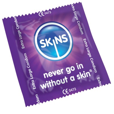 SKINS CONDOM EXTRA LARGE 12 PACK - D-209335 - Dona Pimenta