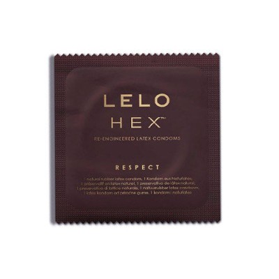 LELO HEX CONDOMS RESPECT XL 12 PACK - D-215961 - Dona Pimenta