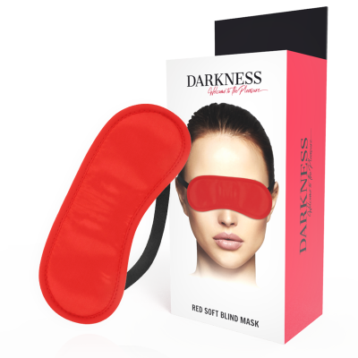 DARKNESS  EYEMASK RED - D-221140 - Dona Pimenta