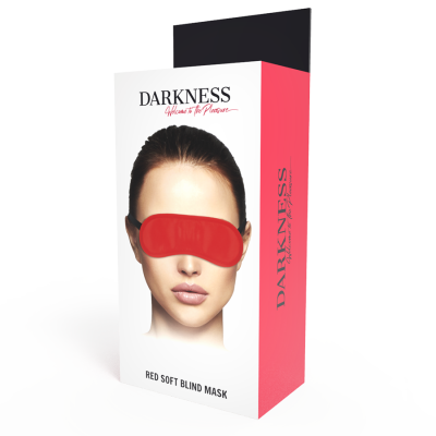 DARKNESS  EYEMASK RED - D-221140 - Dona Pimenta