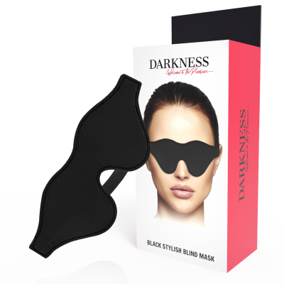 DARKNESS  EYEMASK BLACK - D-221143 - Dona Pimenta