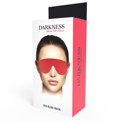 DARKNESS EYEMASK RED ALTA QUALIDADE - D-221144 - Dona Pimenta