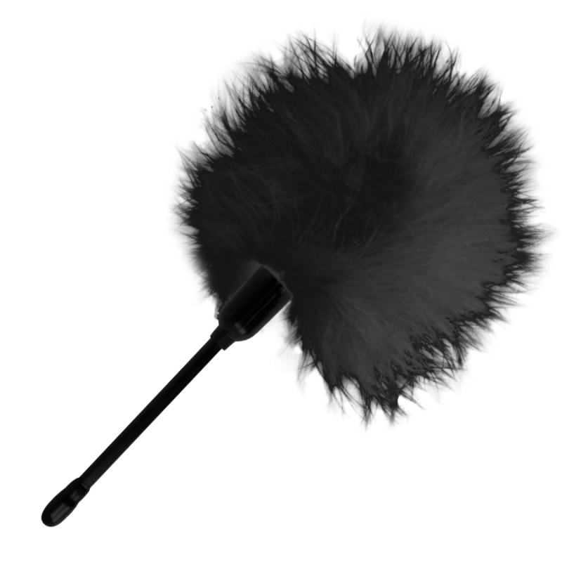 DARKNESS BLACK FEATHER 20cm - D-221171 - Dona Pimenta