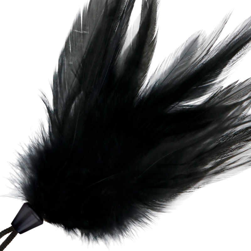 DARKNESS BLACK FEATHER 17cm - D-221172 - Dona Pimenta