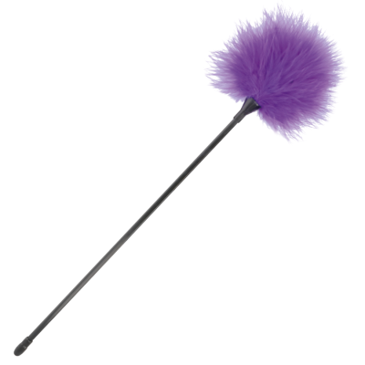 DARKNESS PURPLE FEATHER 42cm - D-221174 - Dona Pimenta