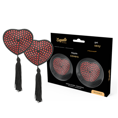 COQUETTE CHIC DESIRE&trade; - COBERTURAS PARA BICOS VERMELHAS/PRETAS - D-226940 - Dona Pimenta