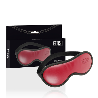 FETISH SUBMISSIVE DARK ROOM ANTIFAZ CUERO VEGANO CON FORRO DE NEOPRENO - D-227420 - Dona Pimenta