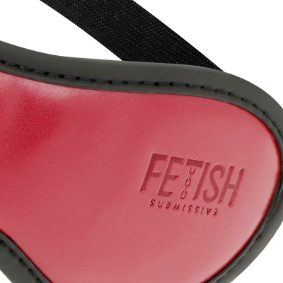 FETISH SUBMISSIVE DARK ROOM ANTIFAZ CUERO VEGANO CON FORRO DE NEOPRENO - D-227420 - Dona Pimenta