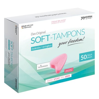 ORIGINAL SOFT-TAMPONS MINI X 50 UNIDADES - D-196841 - Dona Pimenta