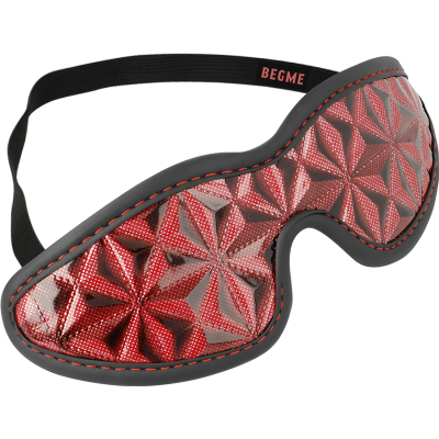 BEGME&trade; - RED EDITION PREMIUM MÁSCARA CEGA COM FORRO DE NEOPRENE - D-229259 - Dona Pimenta