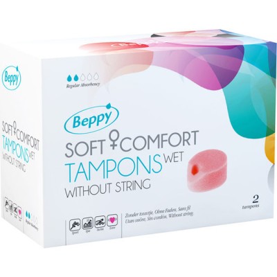 BEPPY - SOFT COMFORT TAMPONS WET 2UNITS - D-219519 - Dona Pimenta