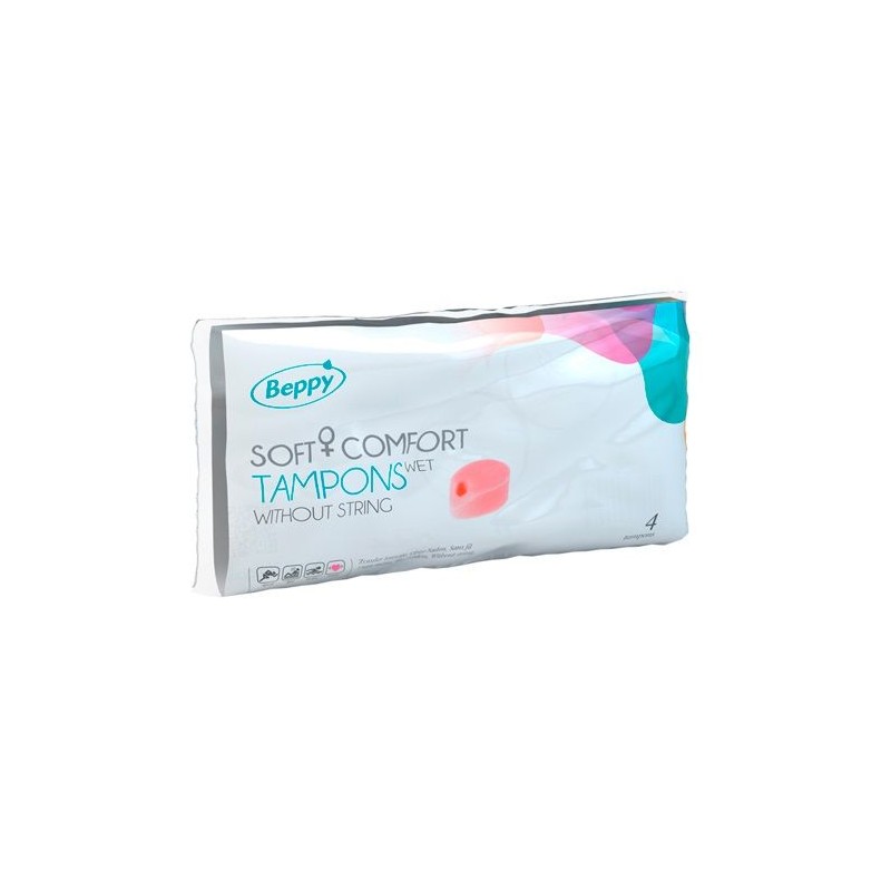 BEPPY - SOFT COMFORT TAMPONS MOLHAM 4 UNIDADES - D-219520 - Dona Pimenta