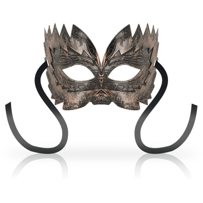 MÁSCARAS OHMAMA VENETIAN EYEMASK - COBRE - D-230039 - Dona Pimenta