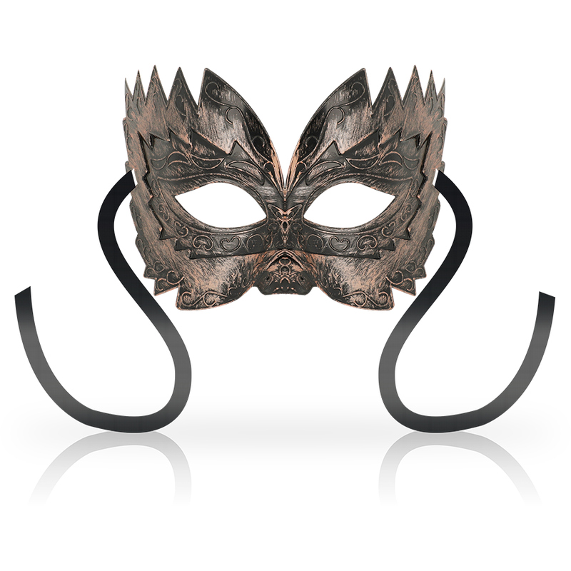 MÁSCARAS OHMAMA VENETIAN EYEMASK - COBRE - D-230039 - Dona Pimenta