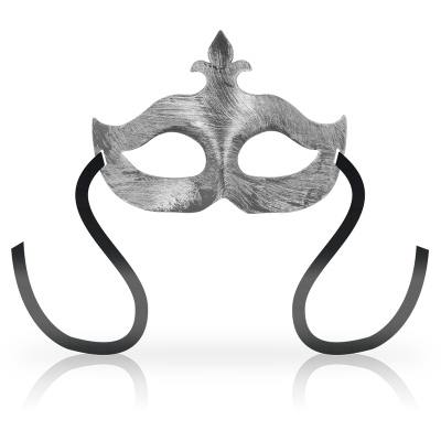 MÁSCARAS OHMAMA FLEUR DE LIS EYEMASK - PRATA - D-230049 - Dona Pimenta